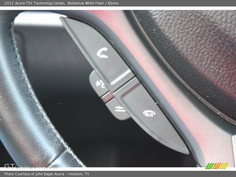 Bellanova White Pearl / Ebony 2012 Acura TSX Technology Sedan