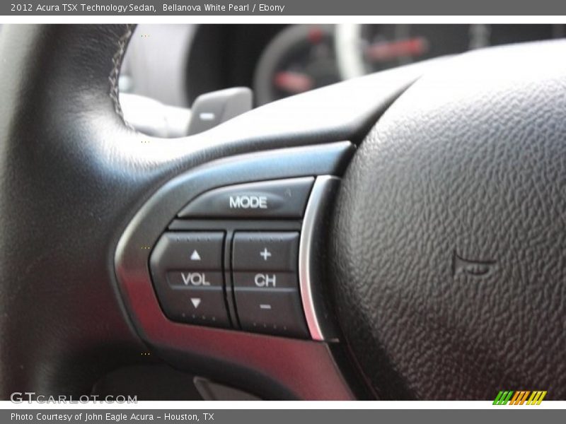 Bellanova White Pearl / Ebony 2012 Acura TSX Technology Sedan