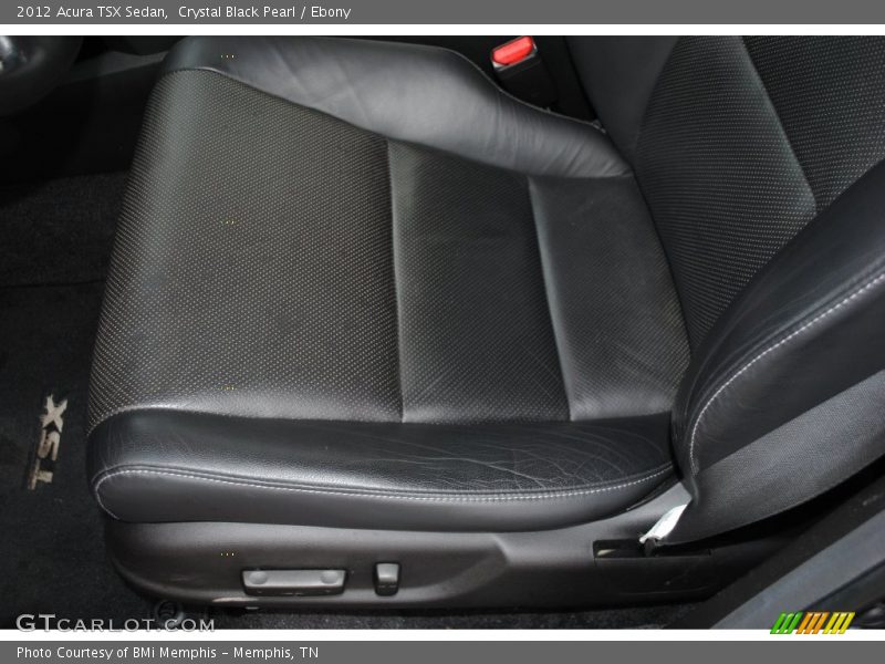 Crystal Black Pearl / Ebony 2012 Acura TSX Sedan