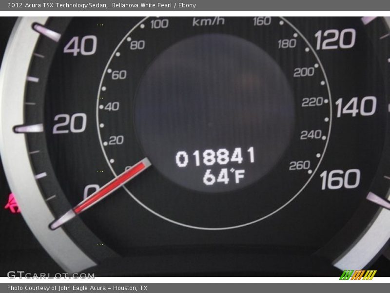 Bellanova White Pearl / Ebony 2012 Acura TSX Technology Sedan