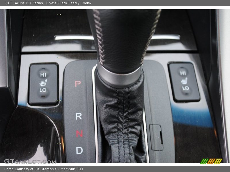 Crystal Black Pearl / Ebony 2012 Acura TSX Sedan