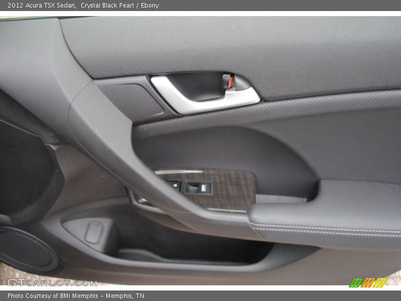 Crystal Black Pearl / Ebony 2012 Acura TSX Sedan