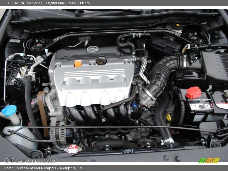 Crystal Black Pearl / Ebony 2012 Acura TSX Sedan