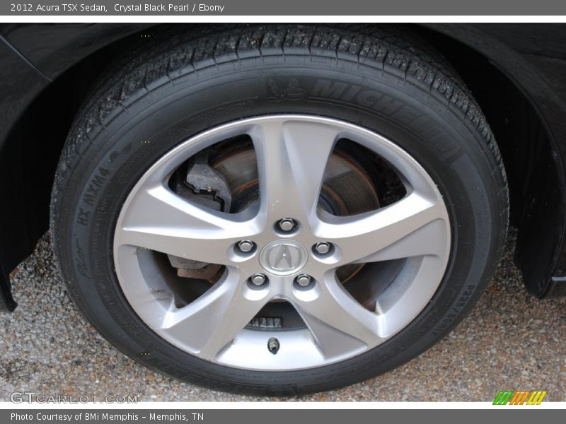 Crystal Black Pearl / Ebony 2012 Acura TSX Sedan