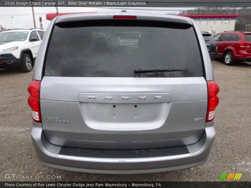 Billet Silver Metallic / Black/Light Graystone 2016 Dodge Grand Caravan SXT