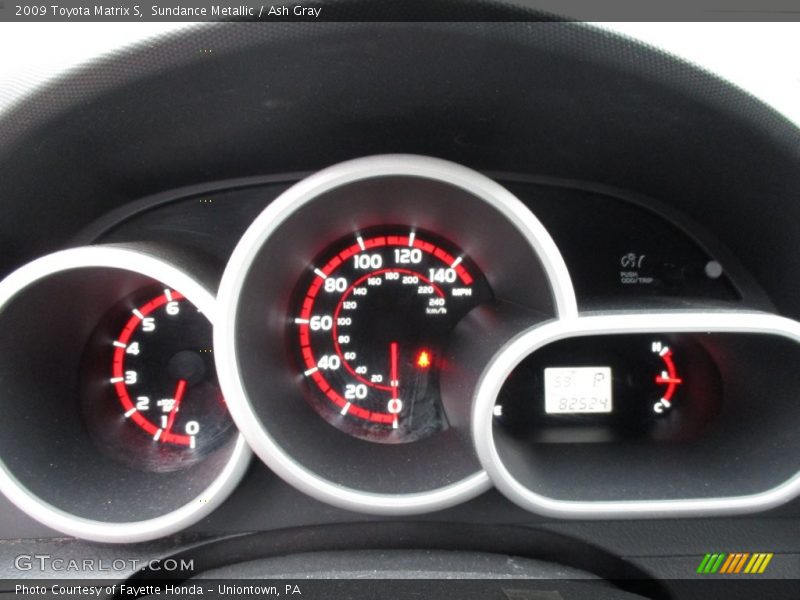 Sundance Metallic / Ash Gray 2009 Toyota Matrix S