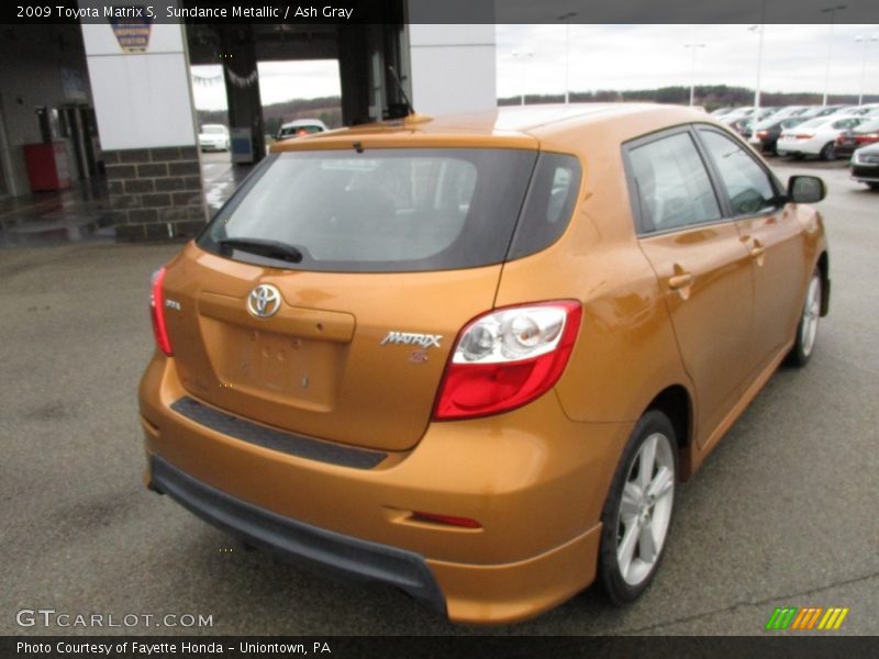 Sundance Metallic / Ash Gray 2009 Toyota Matrix S