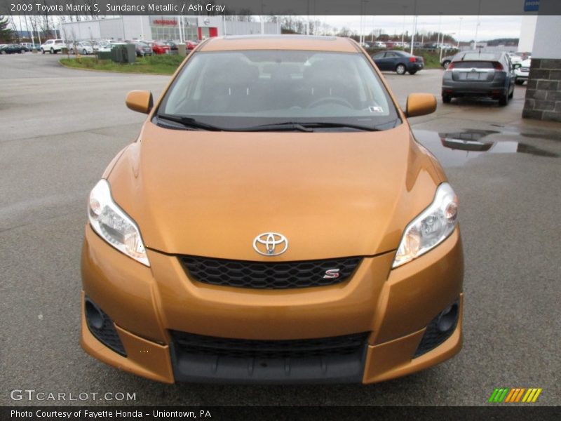 Sundance Metallic / Ash Gray 2009 Toyota Matrix S