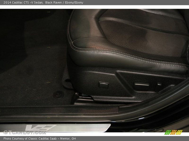 Black Raven / Ebony/Ebony 2014 Cadillac CTS -V Sedan