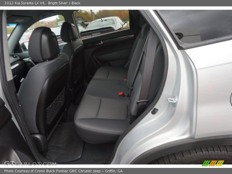 Bright Silver / Black 2012 Kia Sorento LX V6