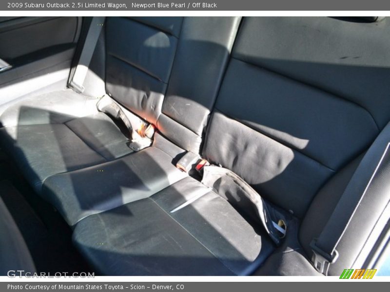 Newport Blue Pearl / Off Black 2009 Subaru Outback 2.5i Limited Wagon