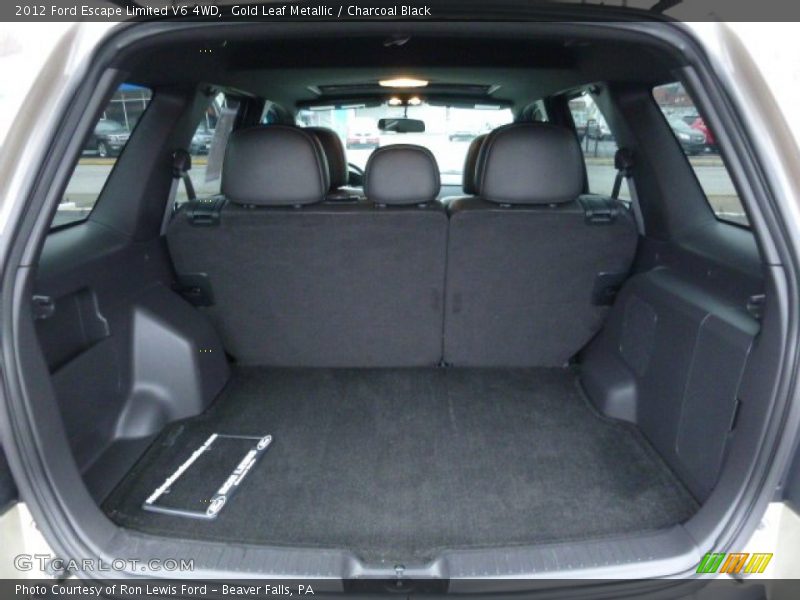Gold Leaf Metallic / Charcoal Black 2012 Ford Escape Limited V6 4WD