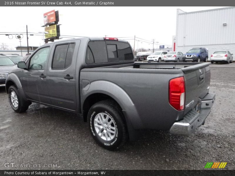 Gun Metallic / Graphite 2016 Nissan Frontier SV Crew Cab 4x4