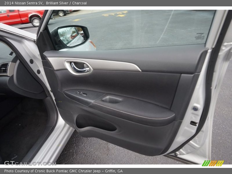 Brilliant Silver / Charcoal 2014 Nissan Sentra SV