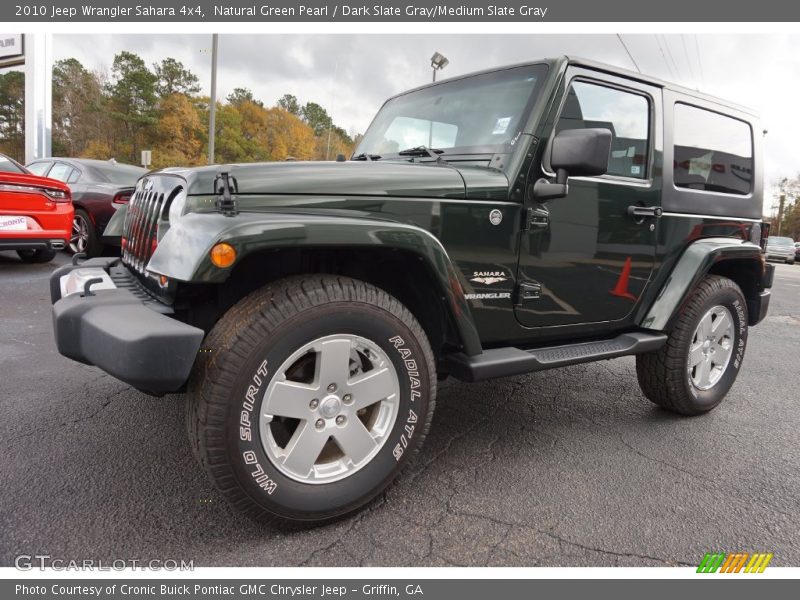Front 3/4 View of 2010 Wrangler Sahara 4x4