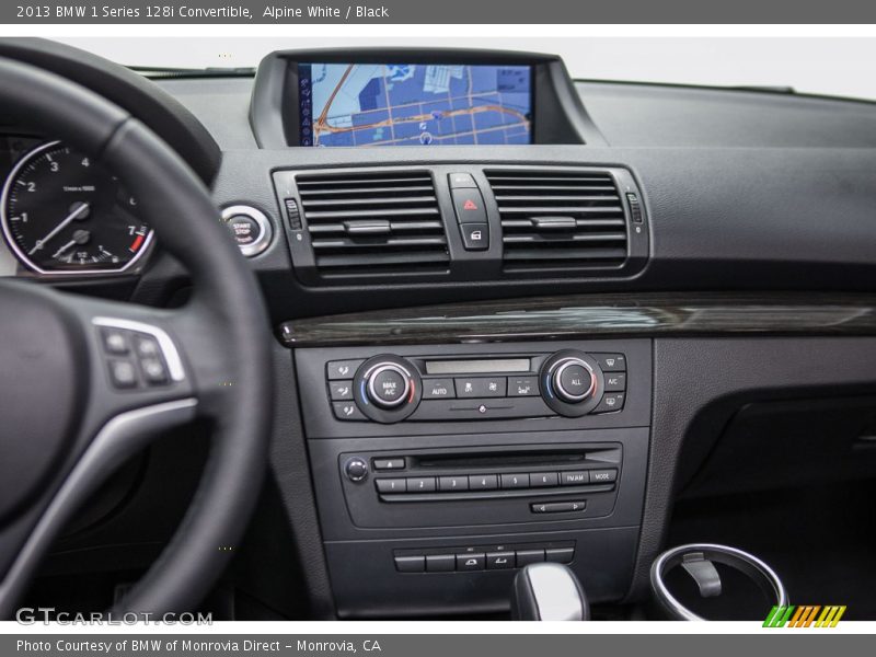Alpine White / Black 2013 BMW 1 Series 128i Convertible