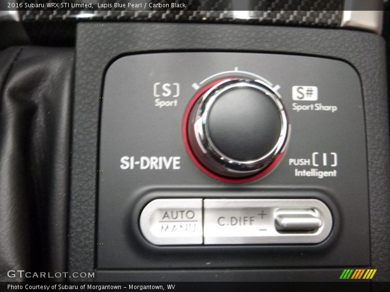 Controls of 2016 WRX STI Limited