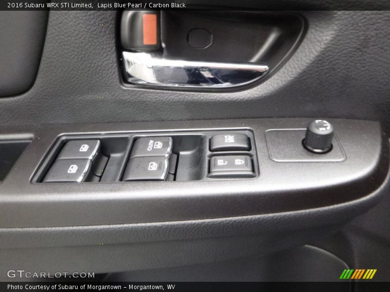 Controls of 2016 WRX STI Limited