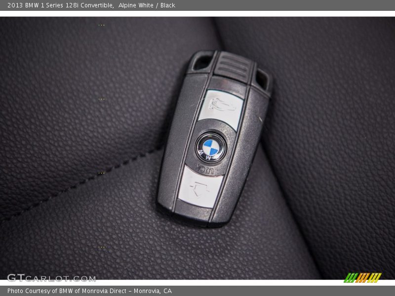 Alpine White / Black 2013 BMW 1 Series 128i Convertible