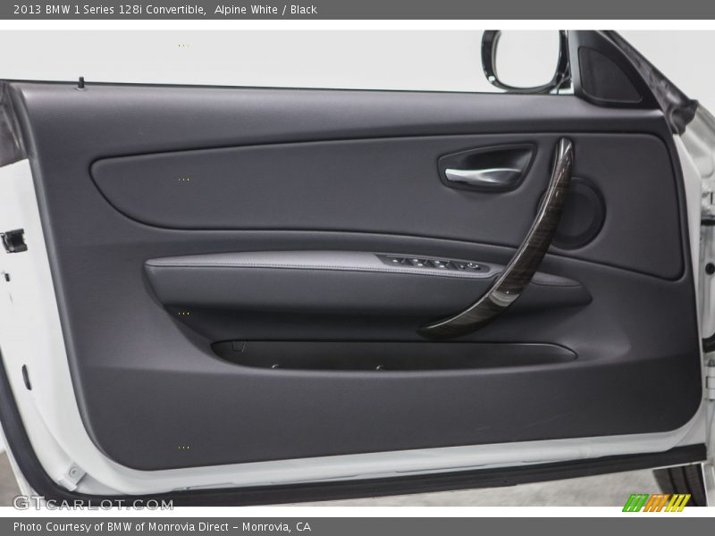 Alpine White / Black 2013 BMW 1 Series 128i Convertible