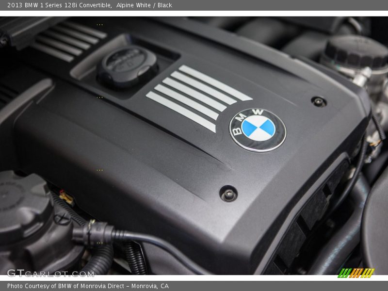 Alpine White / Black 2013 BMW 1 Series 128i Convertible