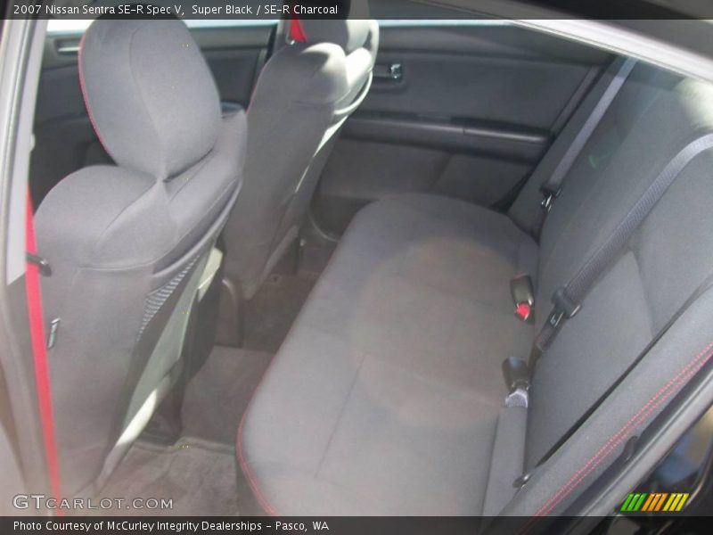 Super Black / SE-R Charcoal 2007 Nissan Sentra SE-R Spec V