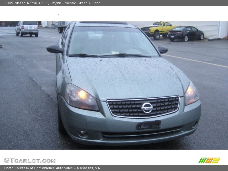 Mystic Emerald Green / Blond 2005 Nissan Altima 3.5 SL