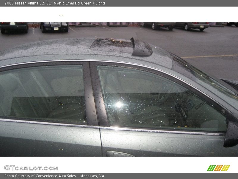 Mystic Emerald Green / Blond 2005 Nissan Altima 3.5 SL