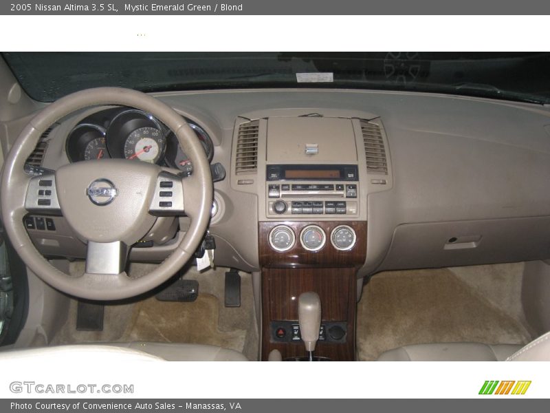 Mystic Emerald Green / Blond 2005 Nissan Altima 3.5 SL