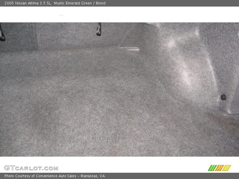 Mystic Emerald Green / Blond 2005 Nissan Altima 3.5 SL