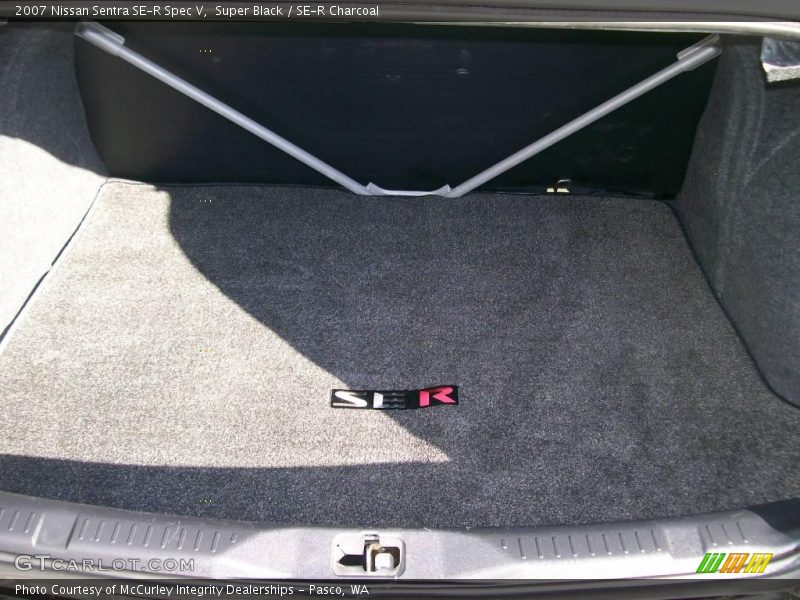 Super Black / SE-R Charcoal 2007 Nissan Sentra SE-R Spec V