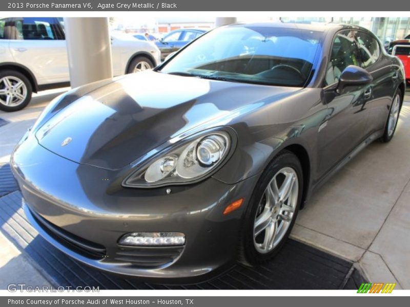 Agate Grey Metallic / Black 2013 Porsche Panamera V6