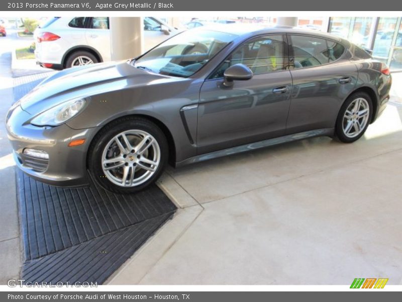 Agate Grey Metallic / Black 2013 Porsche Panamera V6