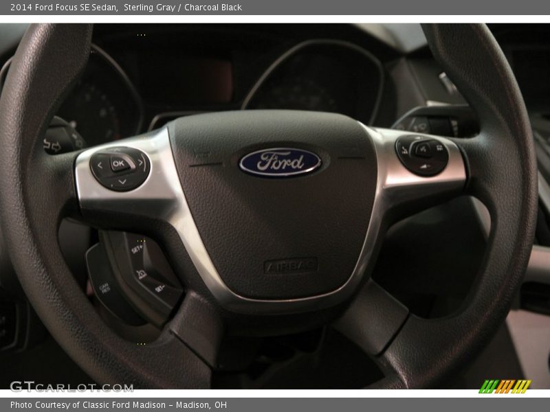 Sterling Gray / Charcoal Black 2014 Ford Focus SE Sedan