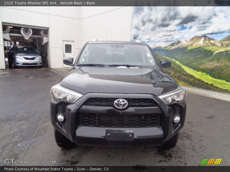 Attitude Black / Black 2015 Toyota 4Runner SR5 4x4