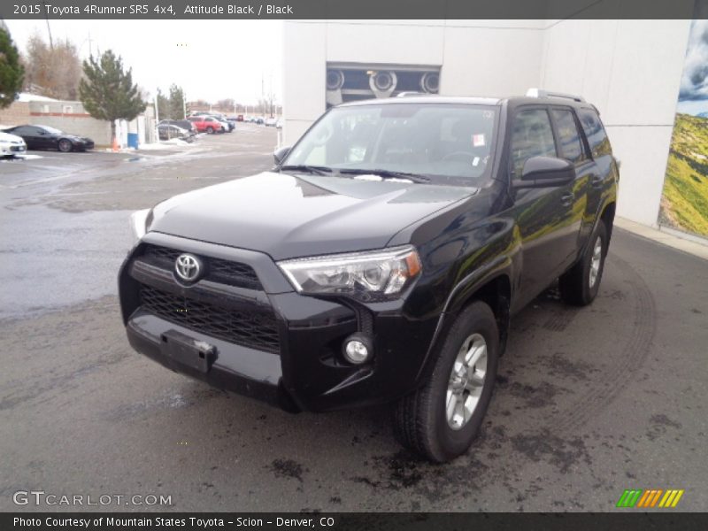 Attitude Black / Black 2015 Toyota 4Runner SR5 4x4