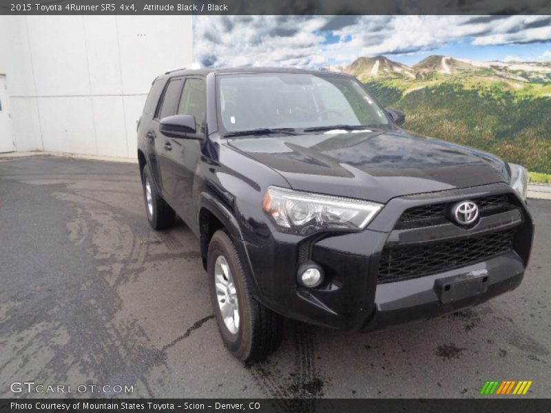 Attitude Black / Black 2015 Toyota 4Runner SR5 4x4