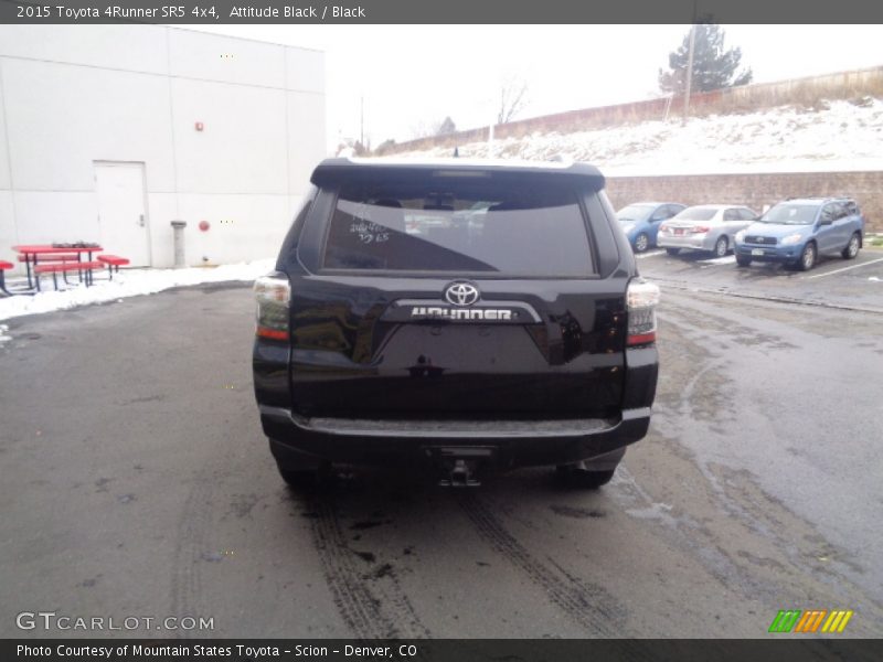 Attitude Black / Black 2015 Toyota 4Runner SR5 4x4