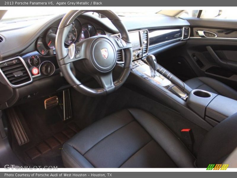 Agate Grey Metallic / Black 2013 Porsche Panamera V6