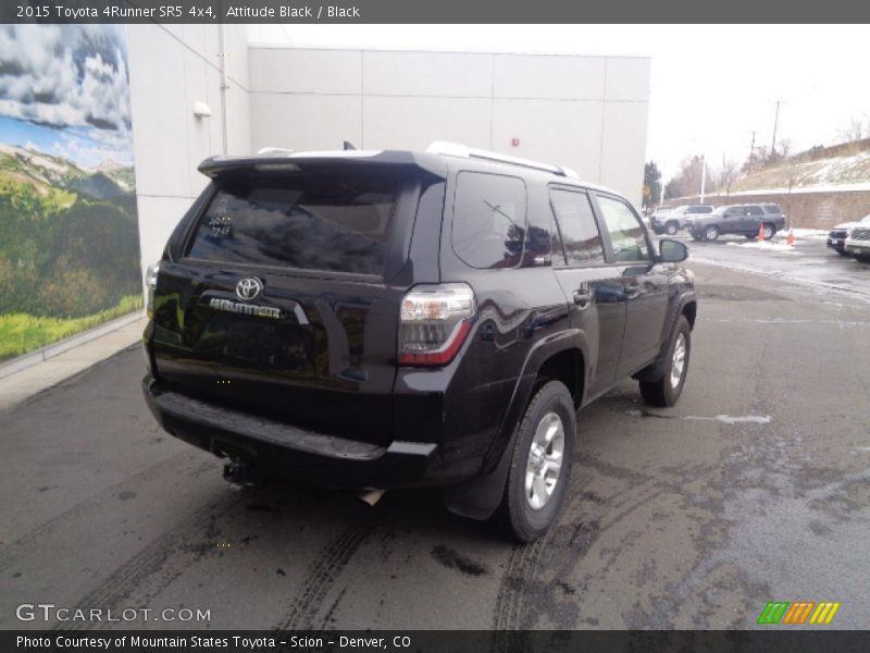 Attitude Black / Black 2015 Toyota 4Runner SR5 4x4
