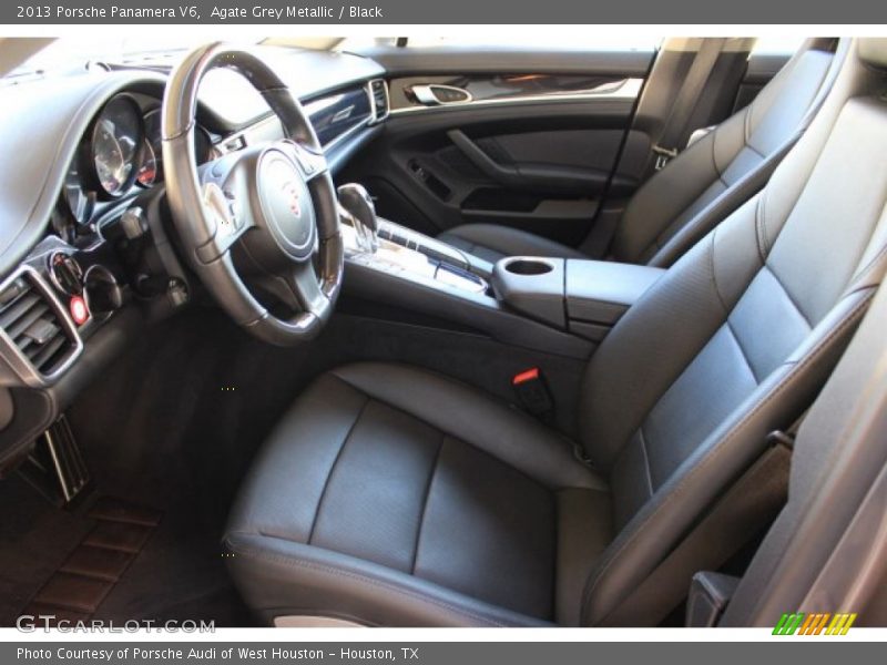 Agate Grey Metallic / Black 2013 Porsche Panamera V6