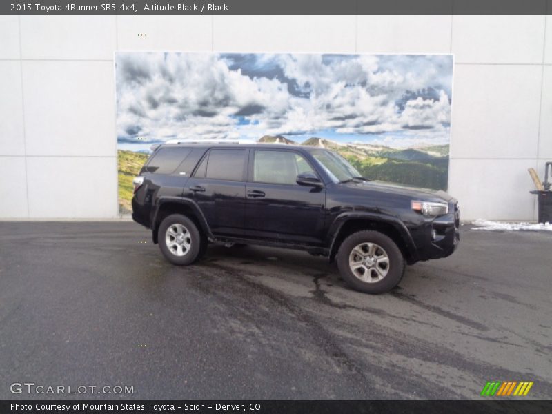 Attitude Black / Black 2015 Toyota 4Runner SR5 4x4