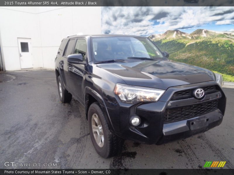 Attitude Black / Black 2015 Toyota 4Runner SR5 4x4