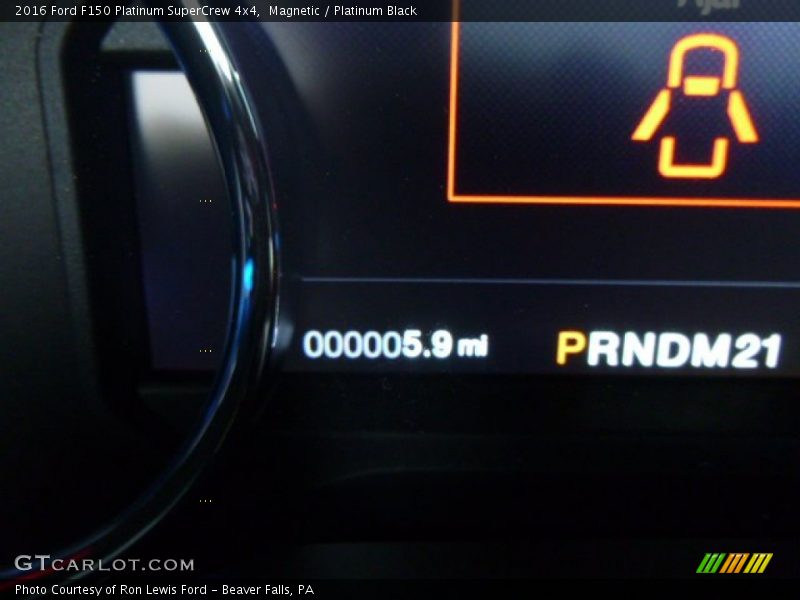 Magnetic / Platinum Black 2016 Ford F150 Platinum SuperCrew 4x4