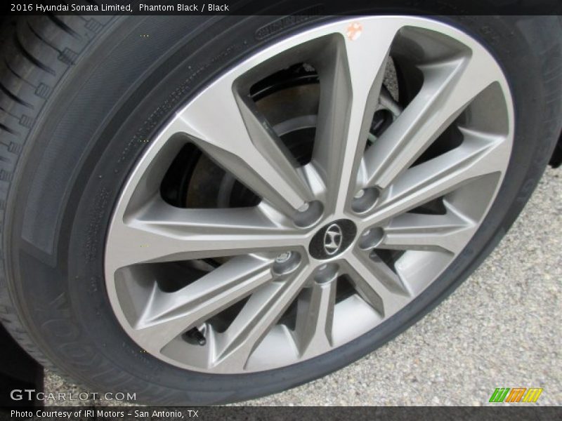 Phantom Black / Black 2016 Hyundai Sonata Limited