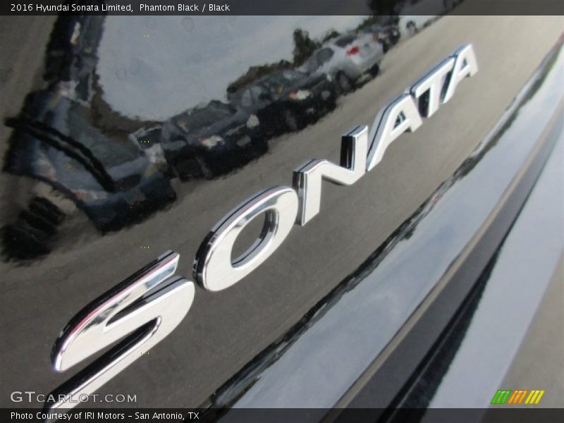 Phantom Black / Black 2016 Hyundai Sonata Limited