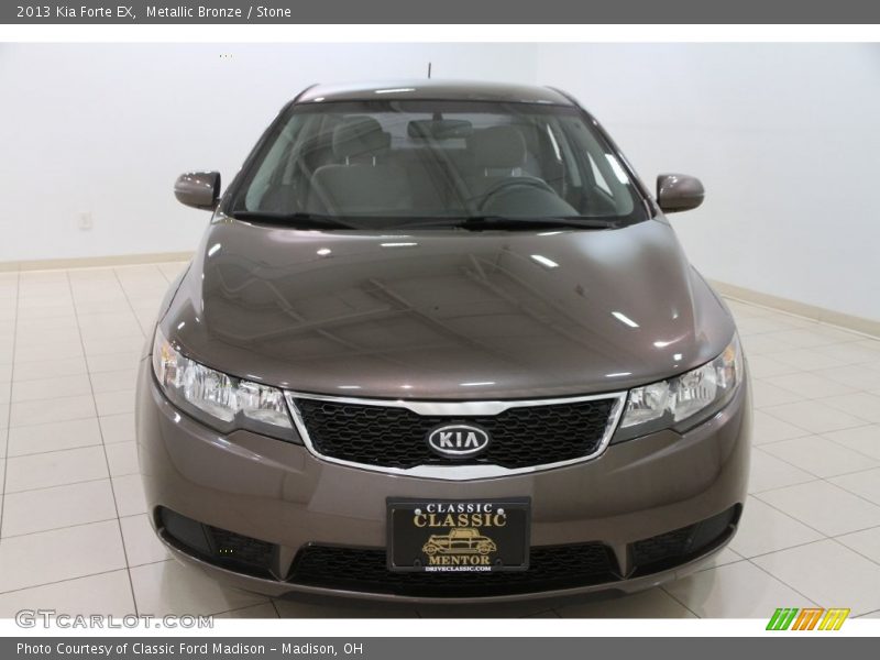 Metallic Bronze / Stone 2013 Kia Forte EX