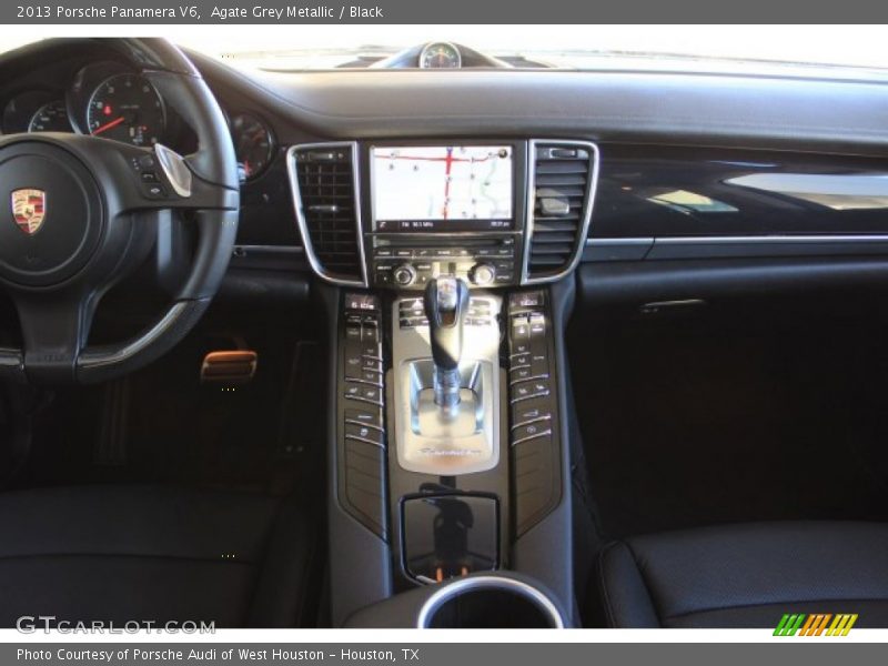 Agate Grey Metallic / Black 2013 Porsche Panamera V6