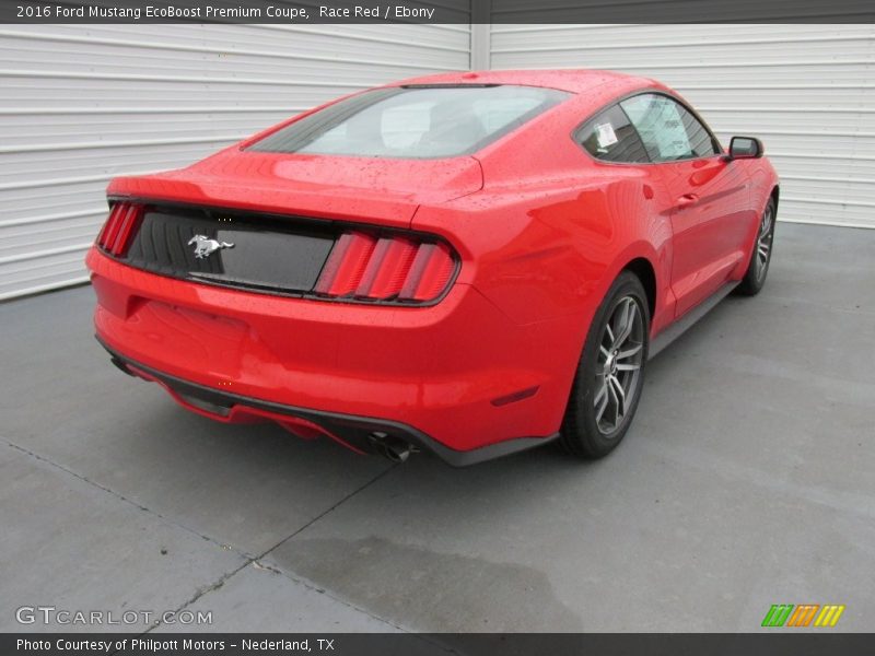 Race Red / Ebony 2016 Ford Mustang EcoBoost Premium Coupe