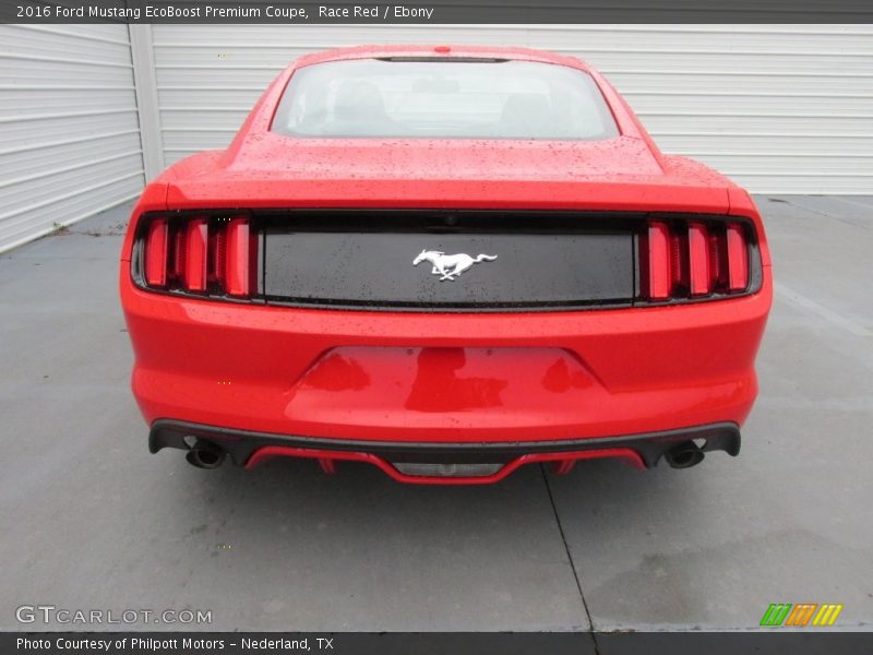 Race Red / Ebony 2016 Ford Mustang EcoBoost Premium Coupe